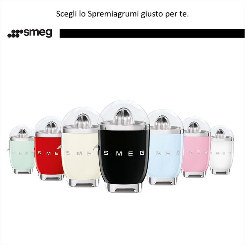 Smeg CJF01PGUS Manuale di istruzioni per spremiagrumi bianco stile