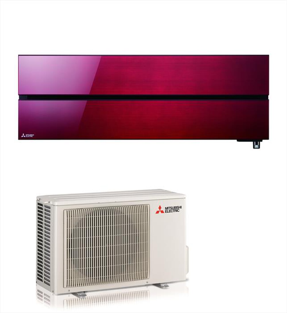 "MITSUBISHI  ELECTRIC - Kit MSZ-LN35VGR Climatizzatore monosplit-Red"