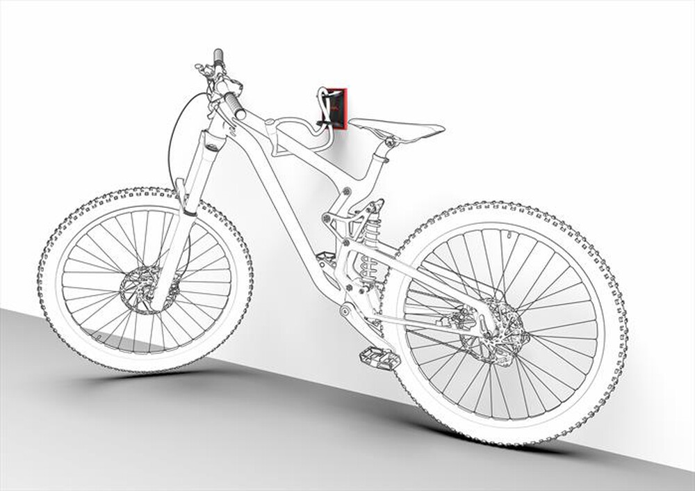 "MELICONI - STAFFA ANTIFURTO BICI-Prodotto composto da 3 placche"