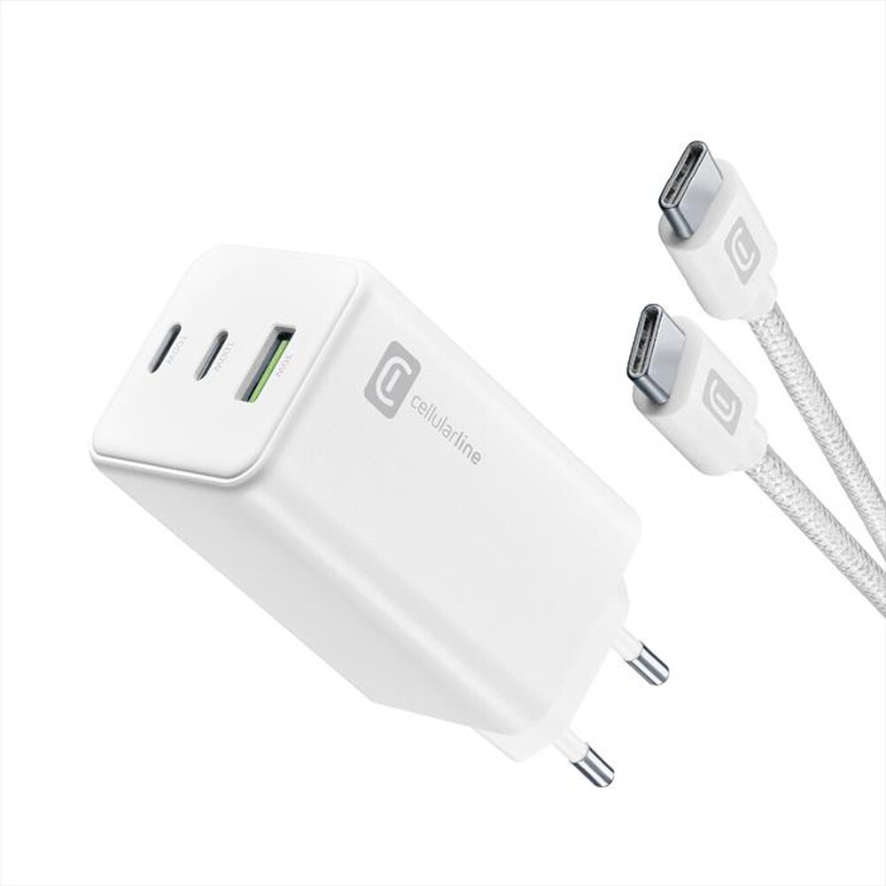 Immagine del prodotto CELLULARLINE - MULTIPOWER 100W KIT ACHKITGAN100WTABW-Bianco