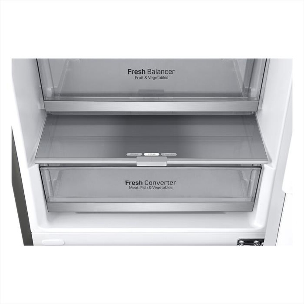 "LG - Frigorifero combinato GBB72PZVGN Classe D 419lt-Metallico"