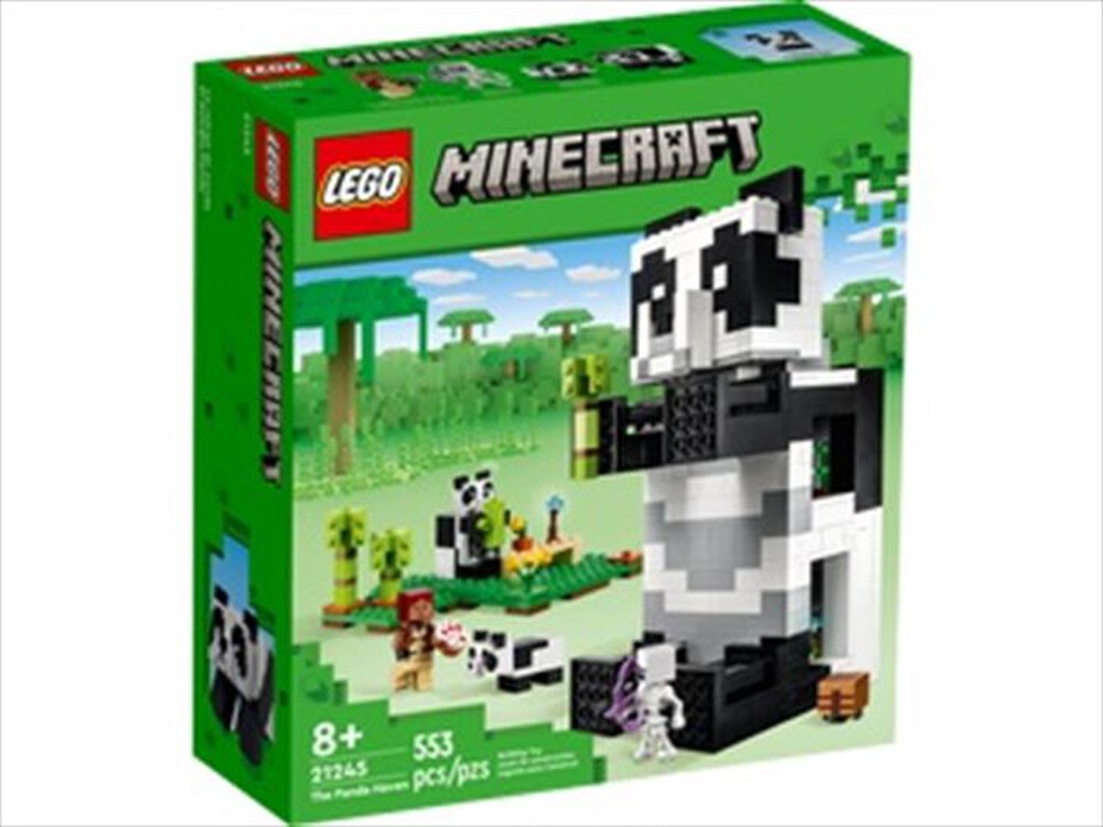 "LEGO - MINECRAFT Il rifugio del panda - 21245-Multicolore"
