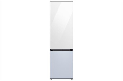 SAMSUNG - Frigorifero combinato F-RB38D151248 BESPOKE-Clean White-Satin sky blue