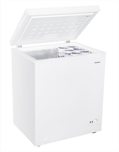 CRANKER - Congelatore orizzontale CRCO146 Classe E 142 lt-BIANCO