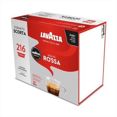 LAVAZZA - Capsule Qualit&agrave; Rossa 8241PROMO 216 pz-Multicolore