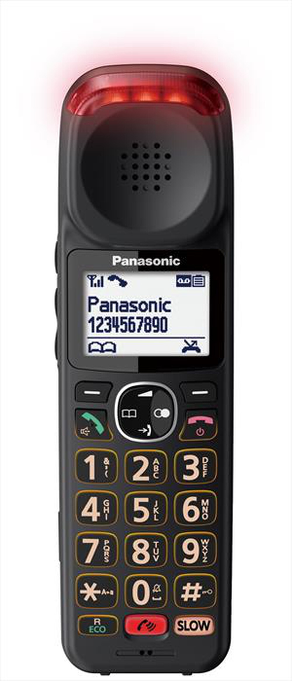 "PANASONIC - Base + handset KX-TGM420EXB-Nero"