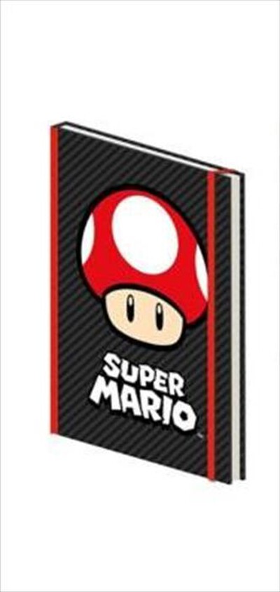 PYRAMID - SUPER MARIO - QUADERNO A5 FUNGO LICENZA UFFICIALE-Multicolore