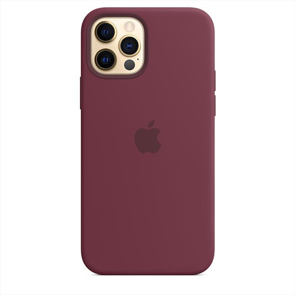 "APPLE - Custodia MagSafe in silicone iPhone 12/12 Pro-Prugna"