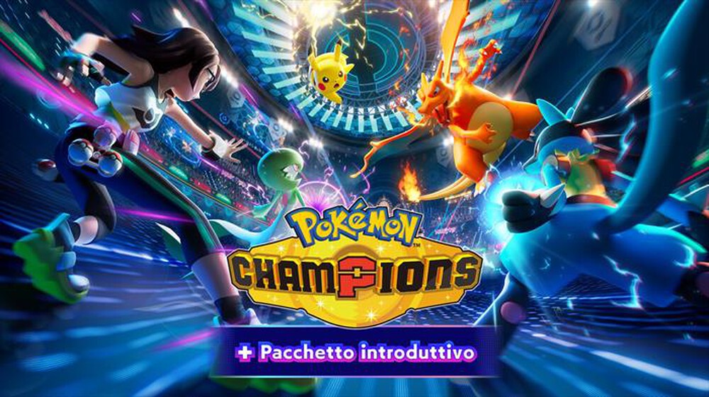 Immagine del prodotto NINTENDO - POK&Eacute;MON CHAMPIONS + PACCH. INTR. &ndash; CODICE DOWNLOAD