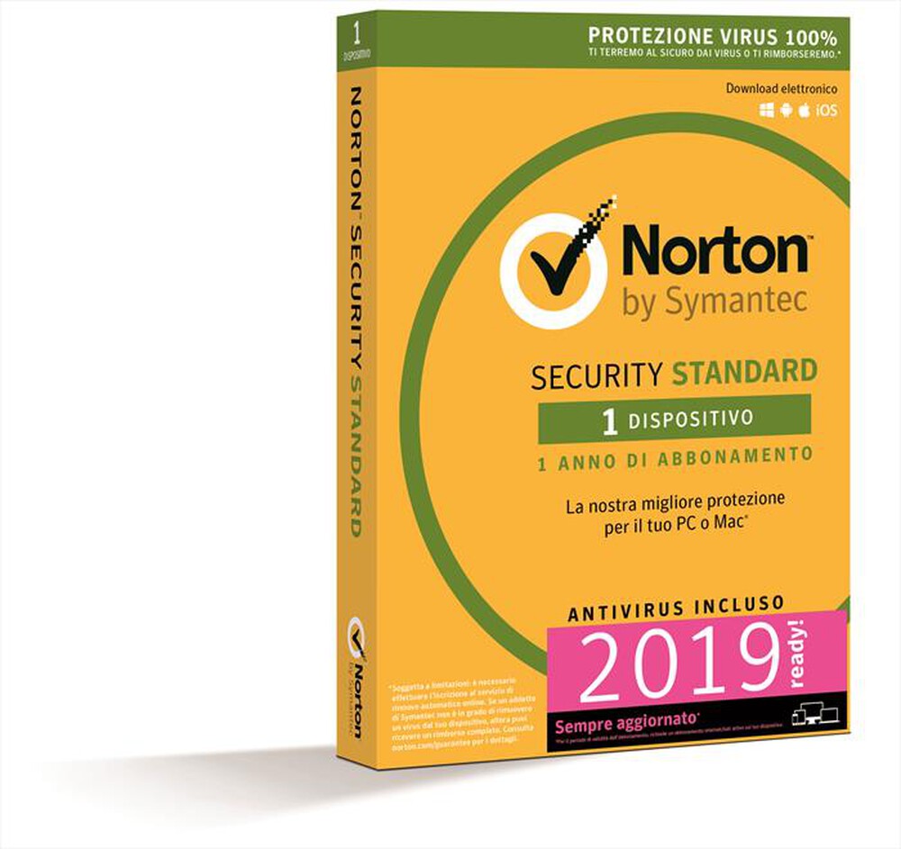 "SYMANTEC - Norton Security Standard Antivirus Software 2019 - "