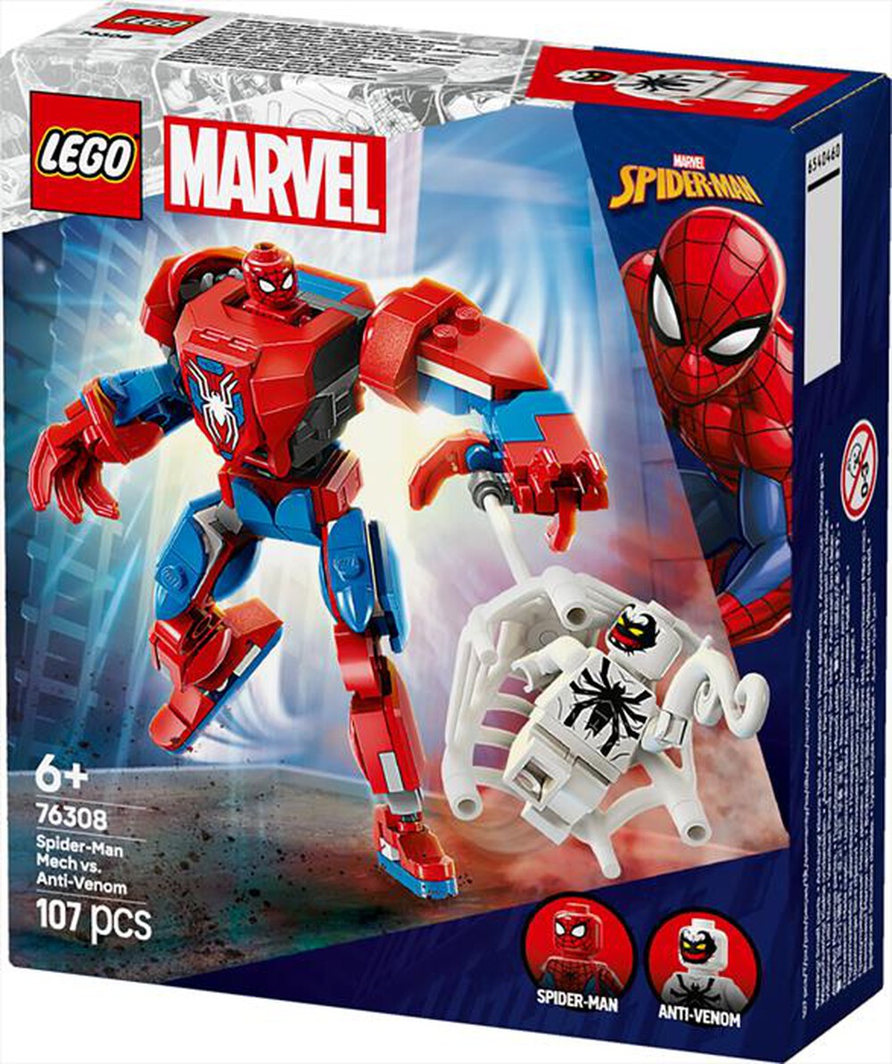Immagine del prodotto LEGO - SUPER HEROES Mech SpiderMan contro AntiVenom 76308