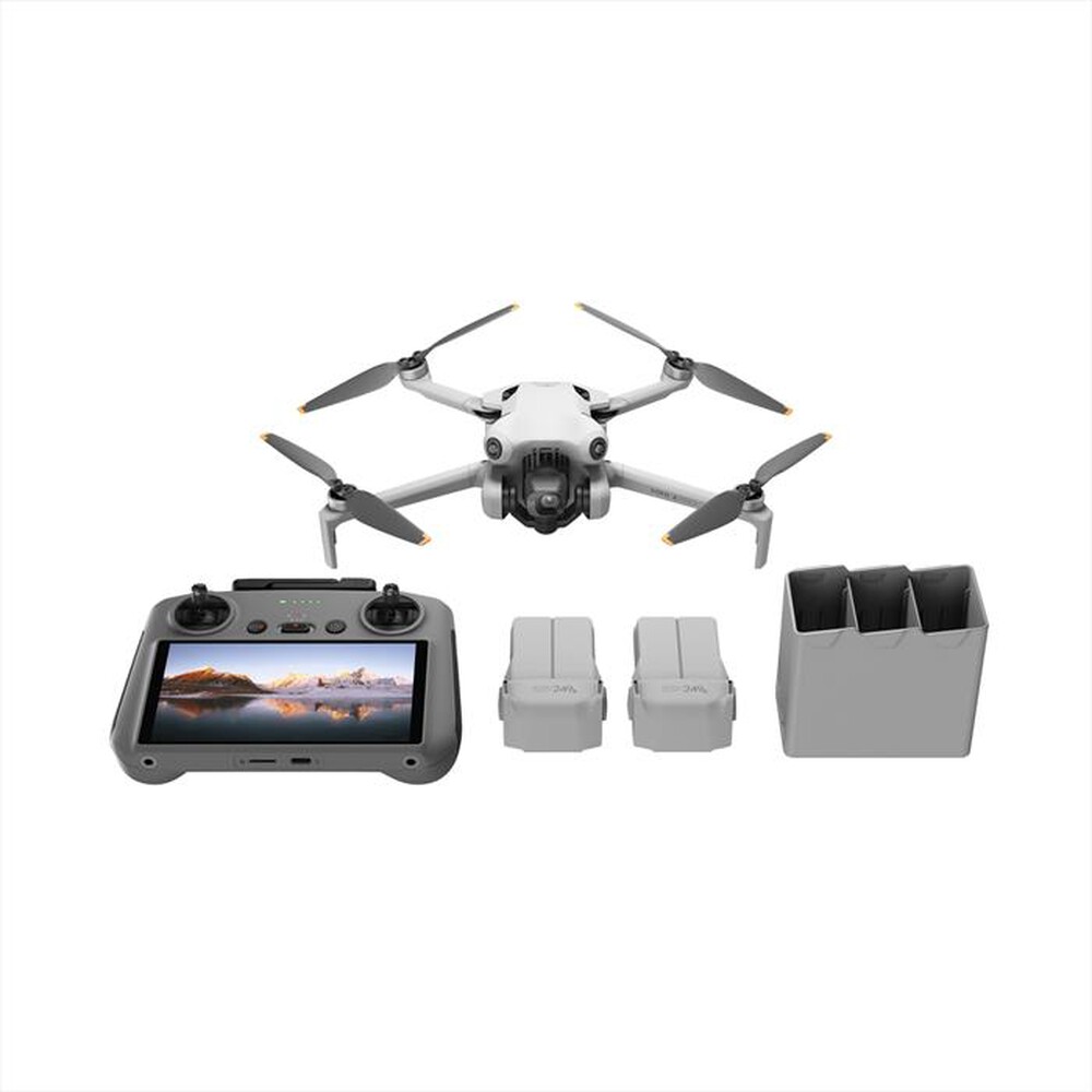 "DJI - MINI 4 PRO FLY MORE COMBO CON RC 2-Grigio"