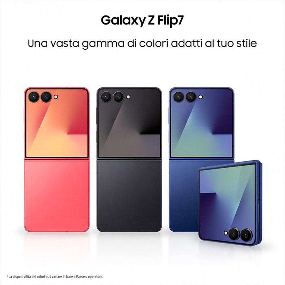 Immagine del prodotto SAMSUNG - Galaxy Z Flip7 12+512GB-Blue Shadow