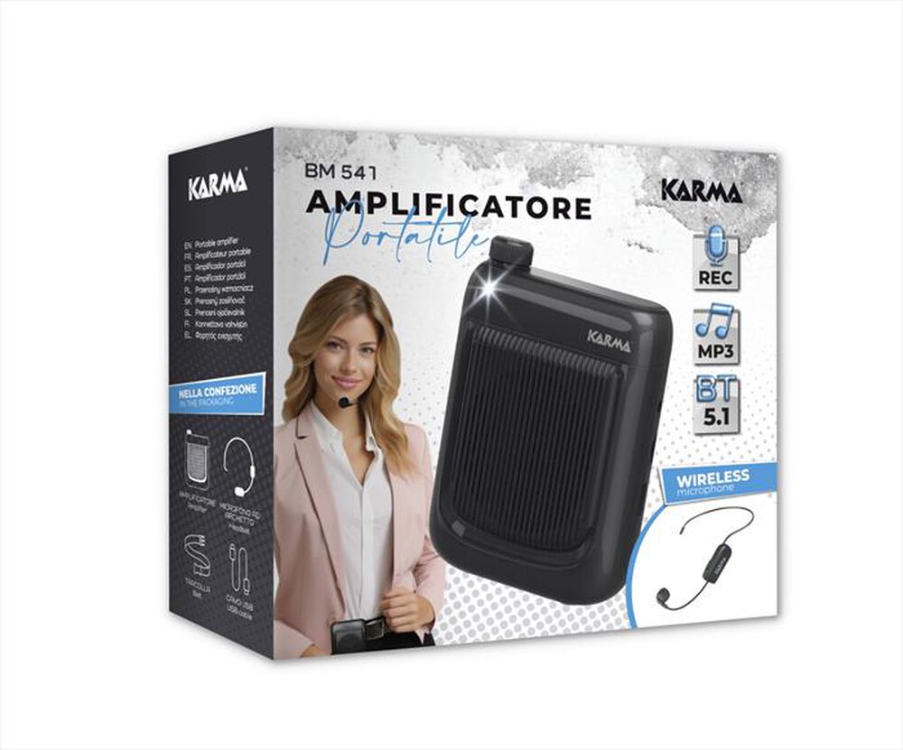 Immagine del prodotto KARMA - Amplificatore portatile con archetto wifi BM 541-Nero