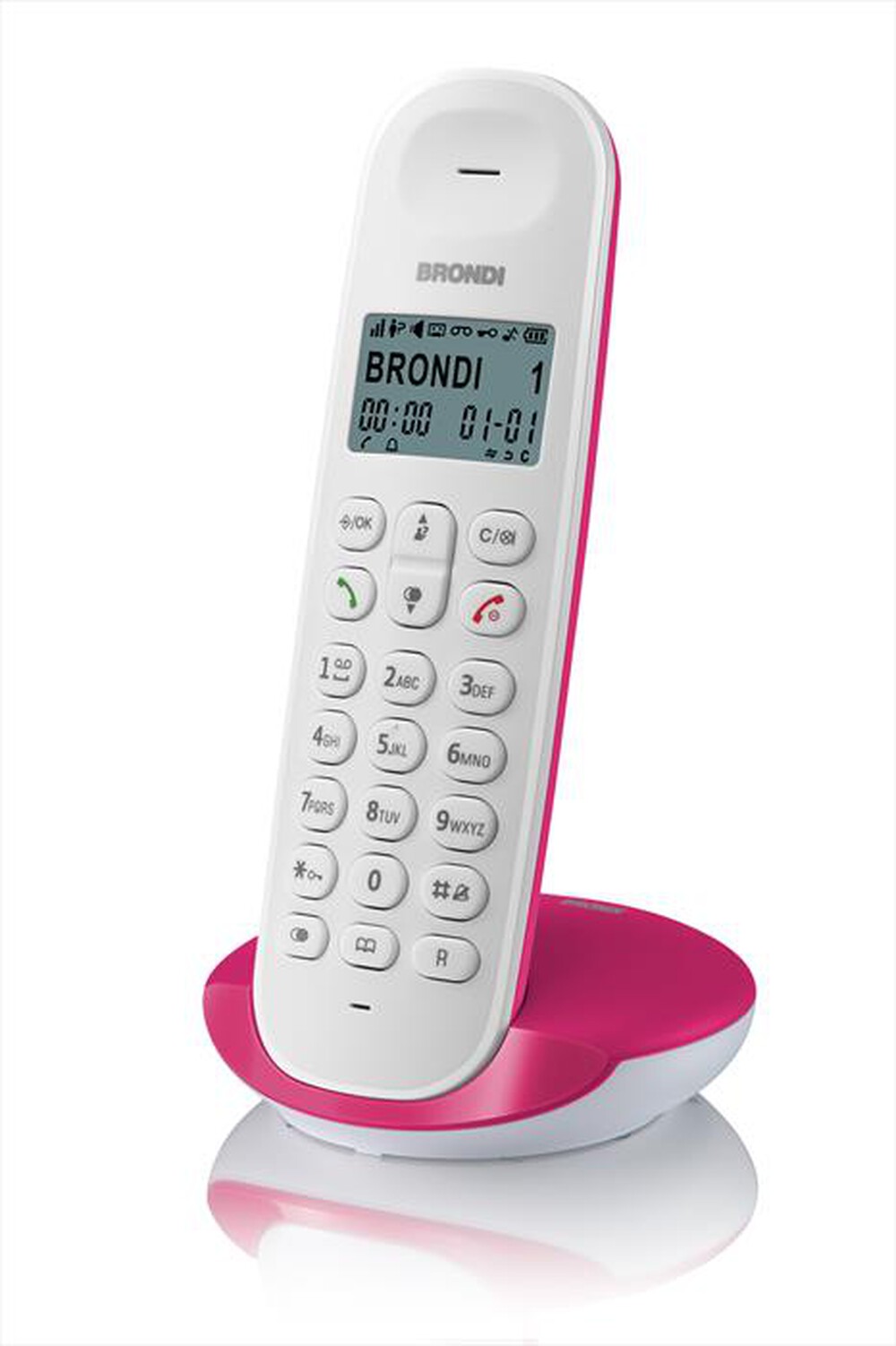 "BRONDI - Cordless LOTUS-BIANCO / MAGENTA"