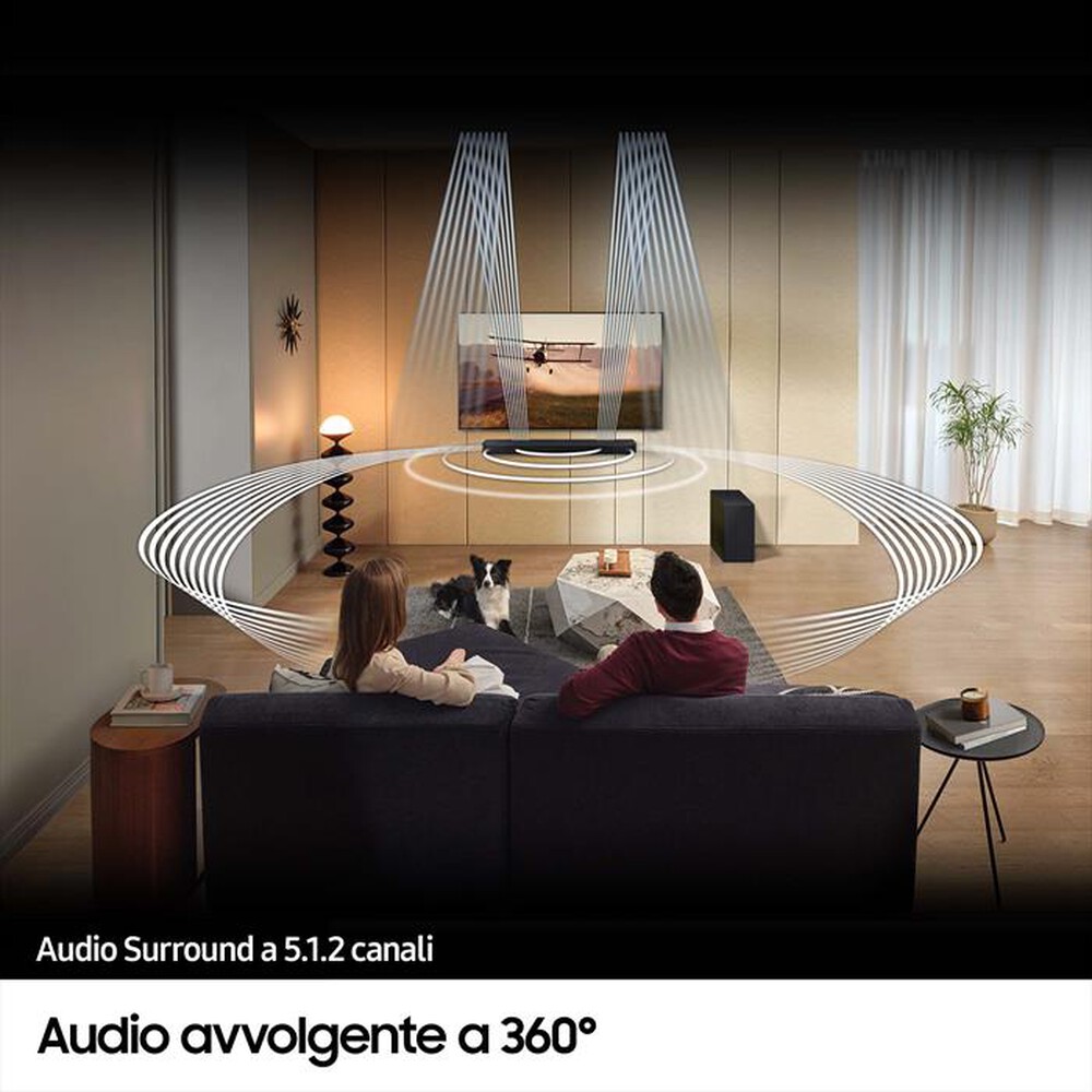 "SAMSUNG - Soundbar HW-Q800C/ZF Serie Q-BLACK"