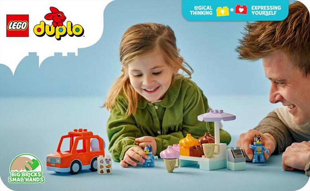 Immagine del prodotto LEGO - DUPLO BLUEY Visita alla gelateria di BLUEY 10458