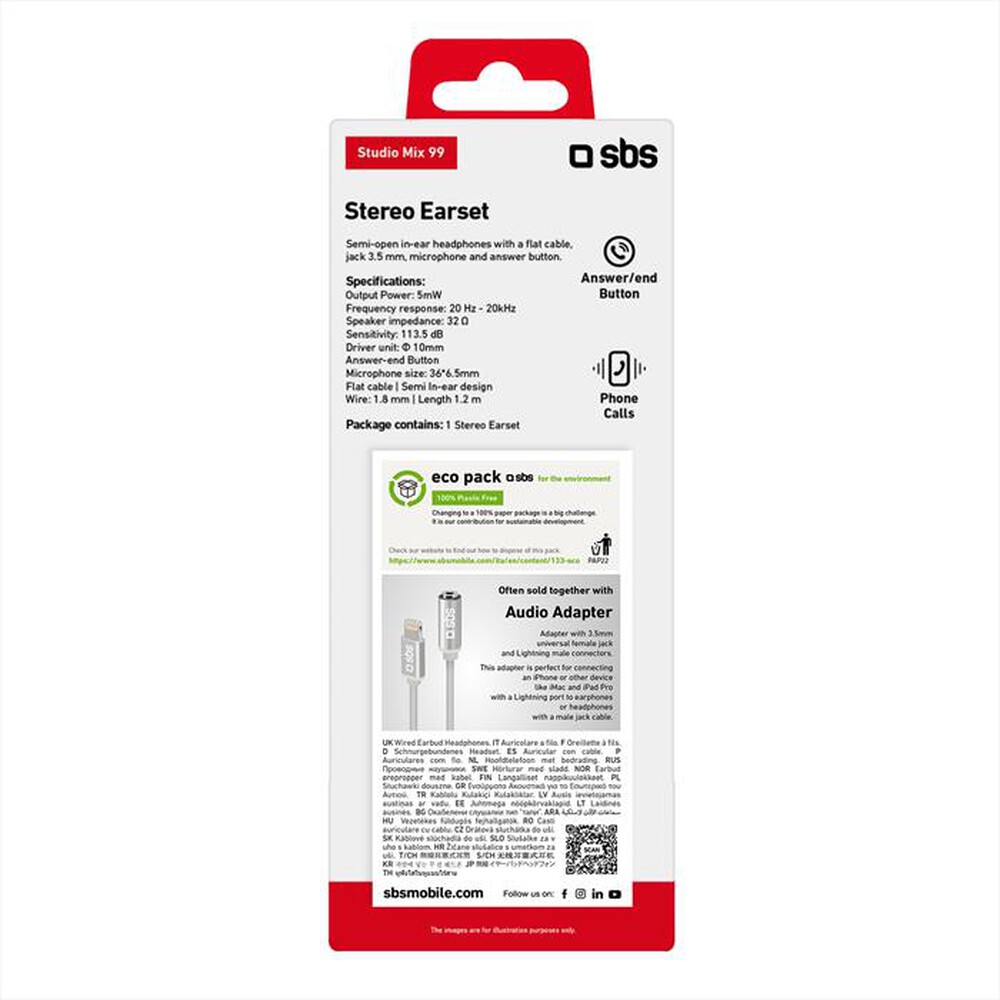 Immagine del prodotto SBS - TEINEARMIX99P-ROSA