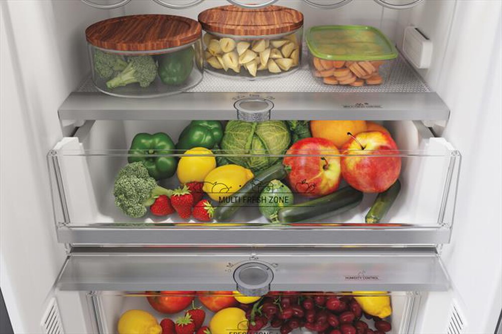 "HOTPOINT ARISTON - Frigorifero combinato HAFC9 TT43SX O3 Classe D-Acciaio inossidabile"