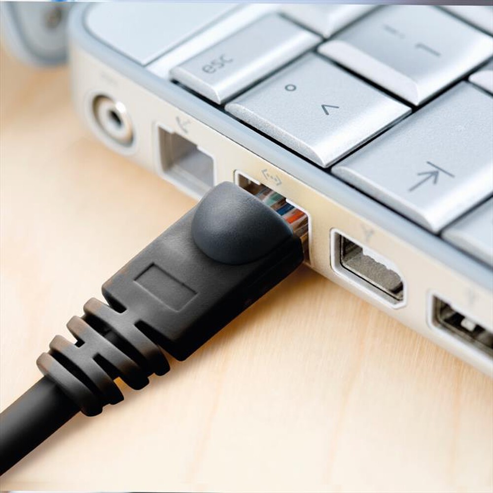 "EKON - Cavo di rete per PC ECITLAN818G-Nero"