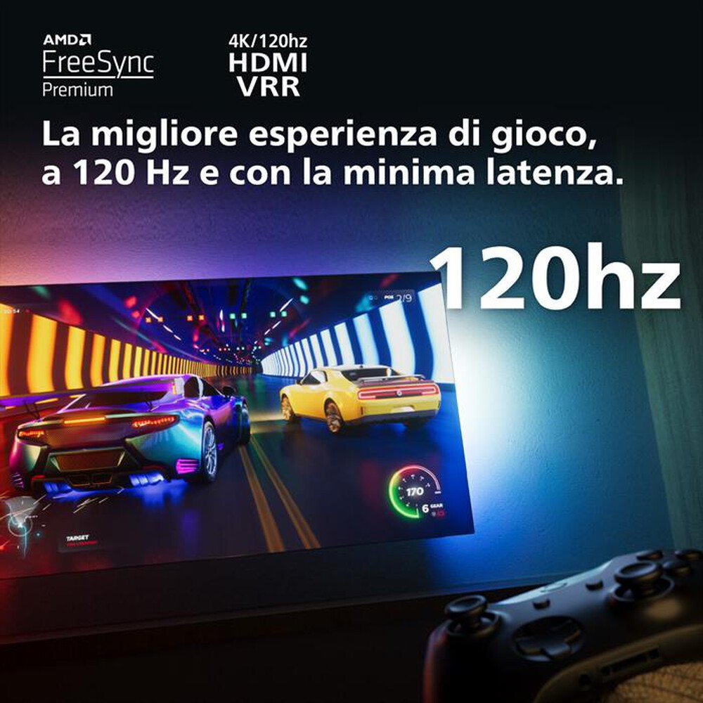 Immagine del prodotto PHILIPS - Ambilight SmartTV MINI LED UHD 4K 65" 65PML9008/12