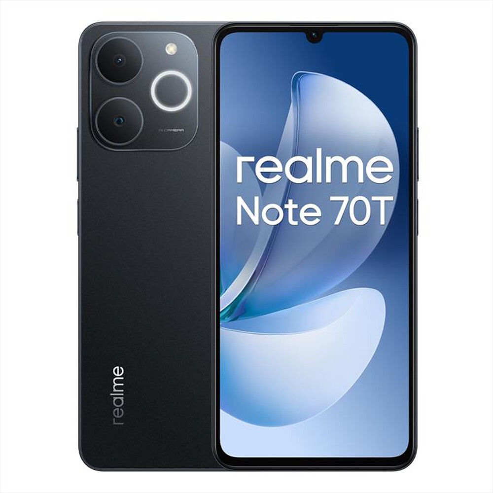 Immagine del prodotto REALME - Smartphone NOTE 70T (256GB 4GB)-OBSIDIAN BLACK
