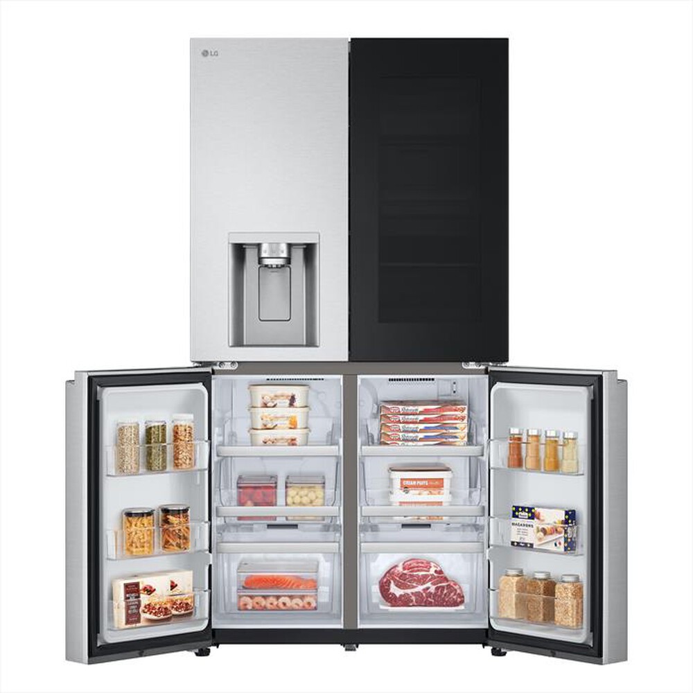 "LG - Frigorifero 4 porte GMG960MBJE Classe E 638L-Argento"