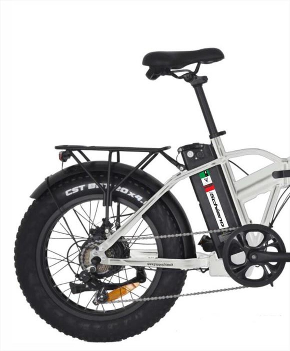 Immagine del prodotto F.LLI SCHIANO - Fat bike MIZAR X3 20" ACCIAIO-SILVER