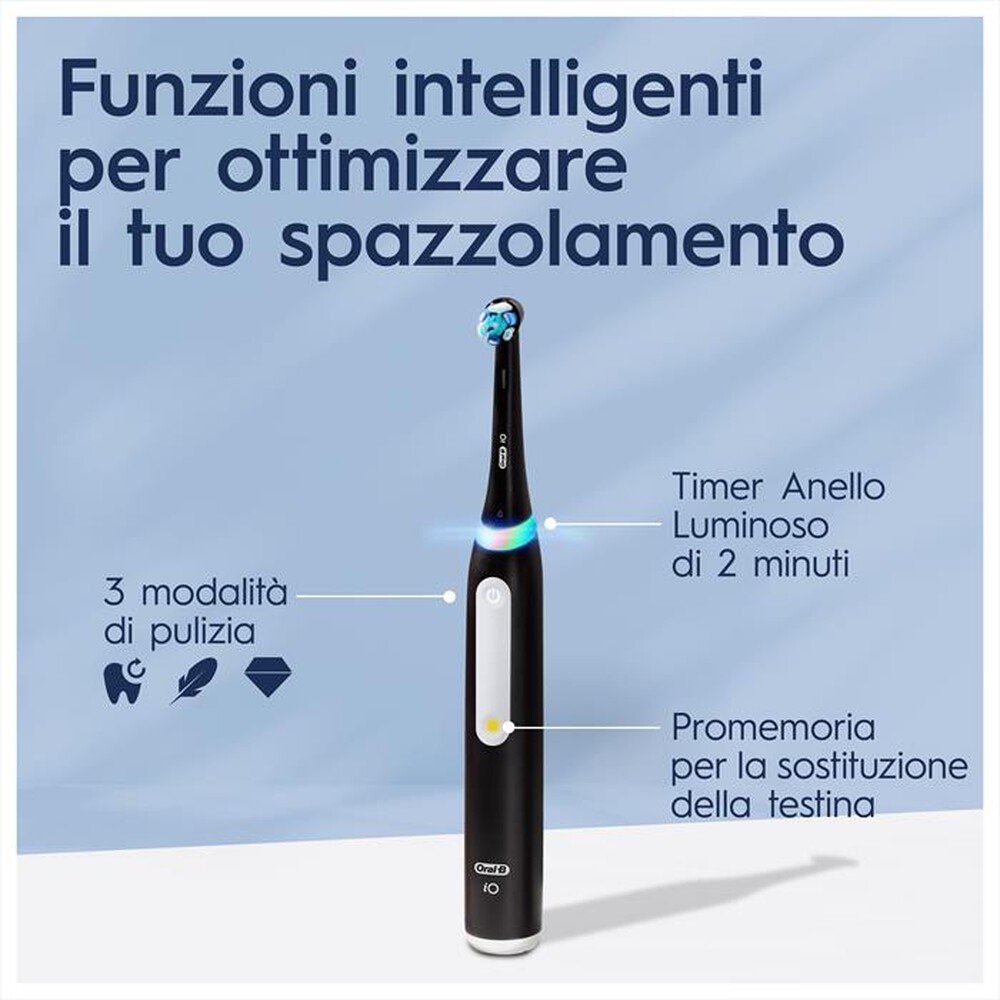 Immagine del prodotto ORAL-B - Spazzolino elettrico IO3 STRIPPED-NERO