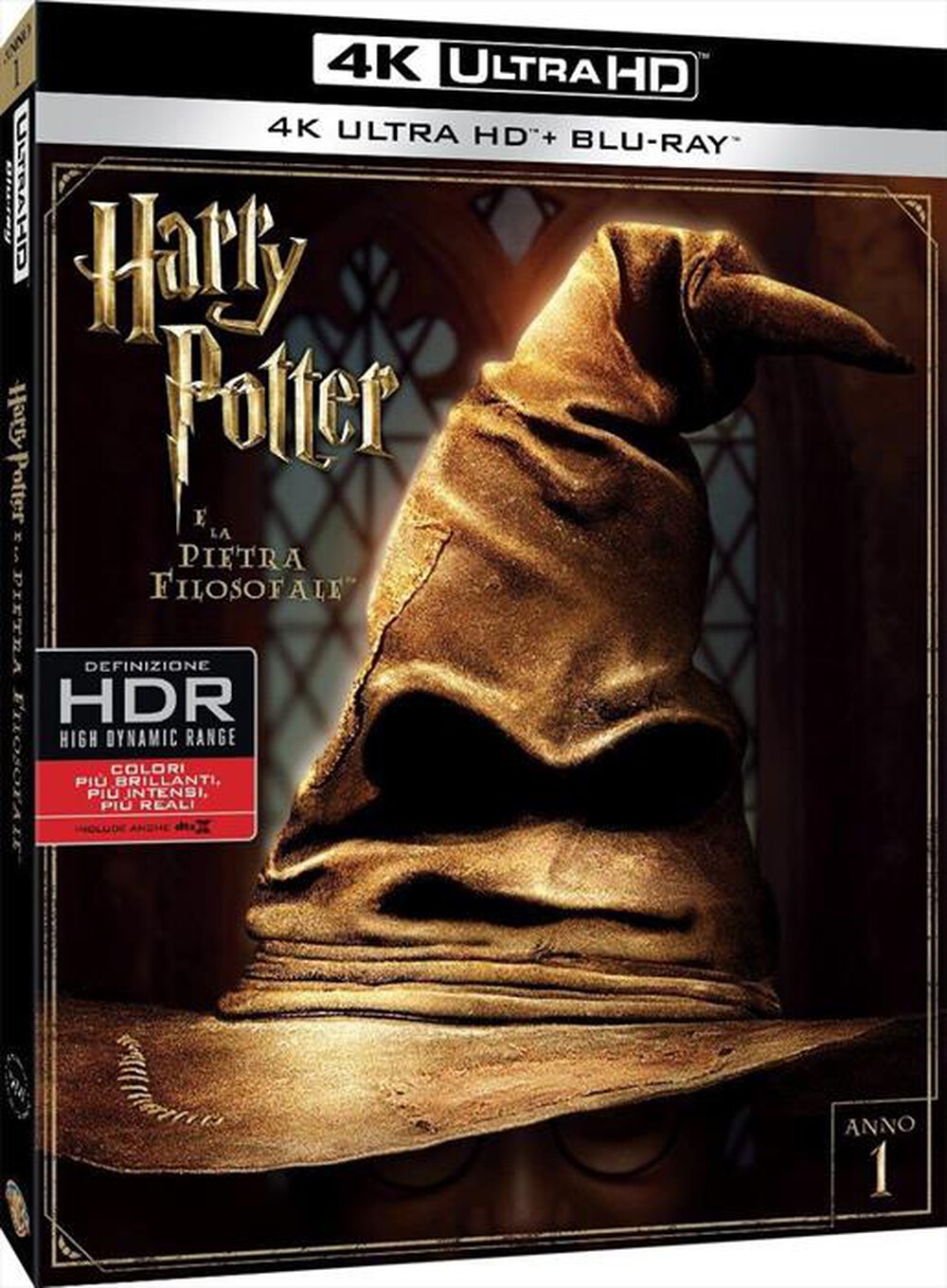 Immagine del prodotto WARNER HOME VIDEO - Harry Potter E La Pietra Filosofale (4K Ultra Hd