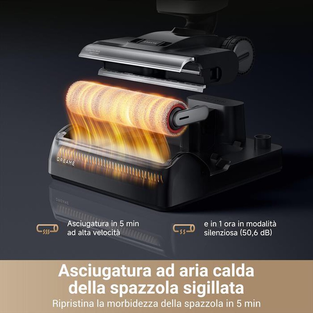 "DREAME - Scopa elettrica H14 PRO-Nero/Bianco"