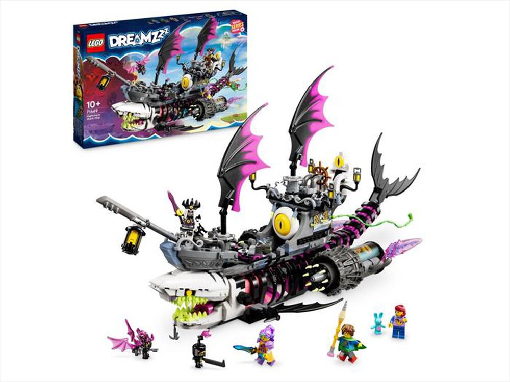 "LEGO - DREAMZZZ Nave-squalo Nightmare - 71469-Multicolore"