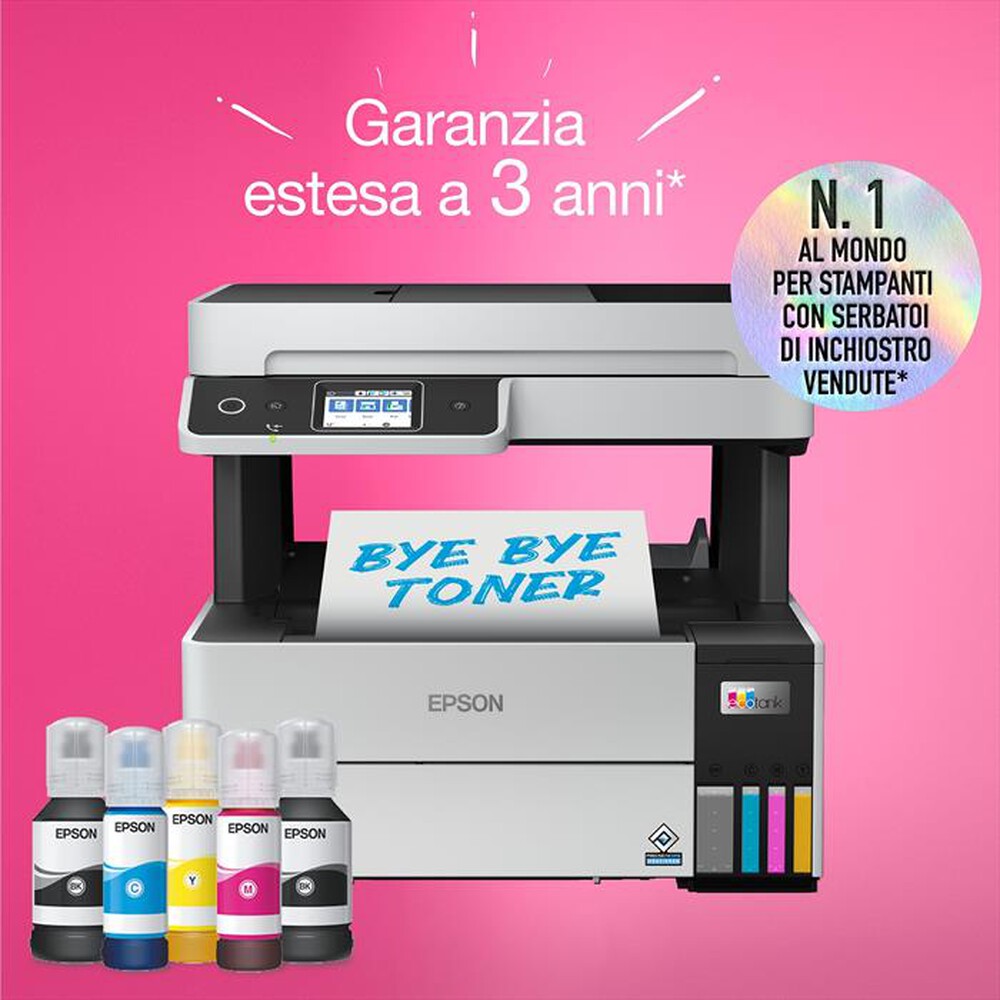 Immagine del prodotto EPSON - Stampante multifunzione A4 WiFi ECOTANK ET-5170-Bianco