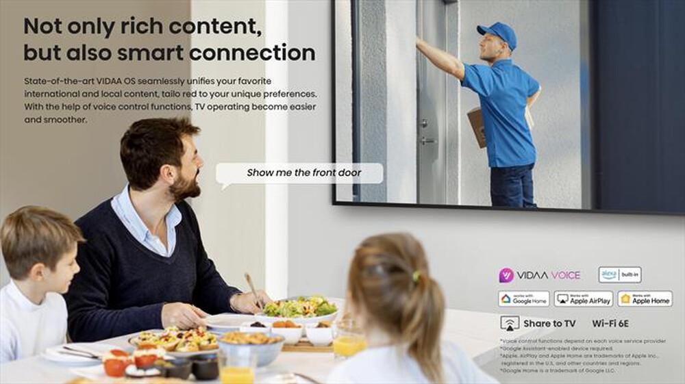 Immagine del prodotto HISENSE - Smart TV OLED UHD 4K 55" 55A85N-BLACK