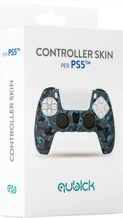 QUBICK - CONTROLLER SKIN CAMO OCEAN (PS5)