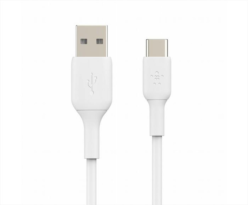 Immagine del prodotto BELKIN - CAVO PVC DA USB-C A USB-A 1M-bianco