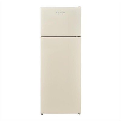 CRANKER - Frigorifero 2 porte CRFR265 Classe E 213 lt-VANILLA,  CRANKER - Frigorifero 2 porte CRFR265 Classe E 213 lt-VANILLA