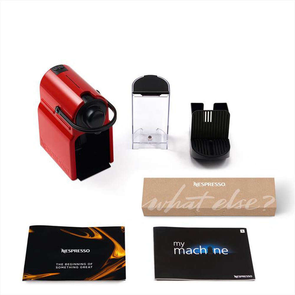 "KRUPS - XN1005 Inissia Nespresso-Rosso"