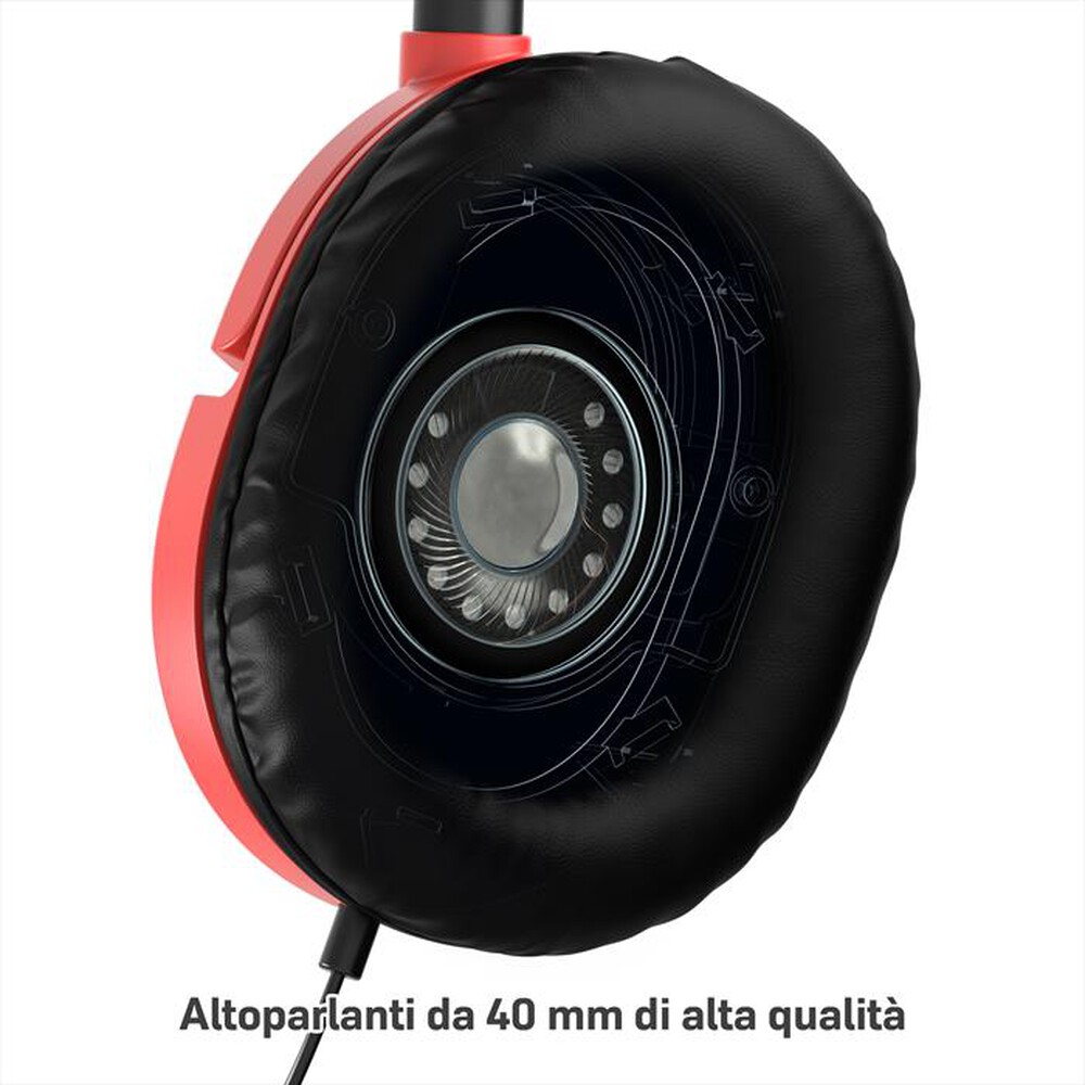 Immagine del prodotto KOCH MEDIA - Cuffia gamer RECON 50 RED/BLUE INT