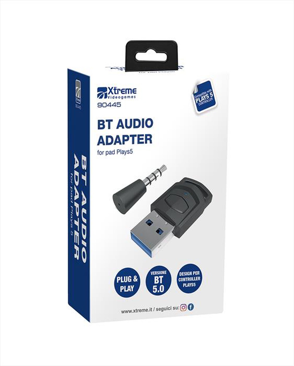 Immagine del prodotto XTREME - BT AUDIO ADPTER-NERO