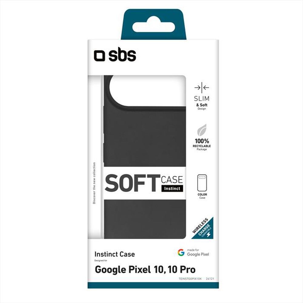 Immagine del prodotto SBS - Cover Instinct per Google Pixel 10/10 Pro-Nero