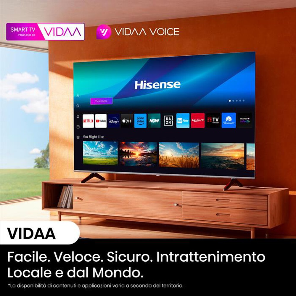"HISENSE - Smart TV LED UHD 4K 75\" 75A69N-NERO"