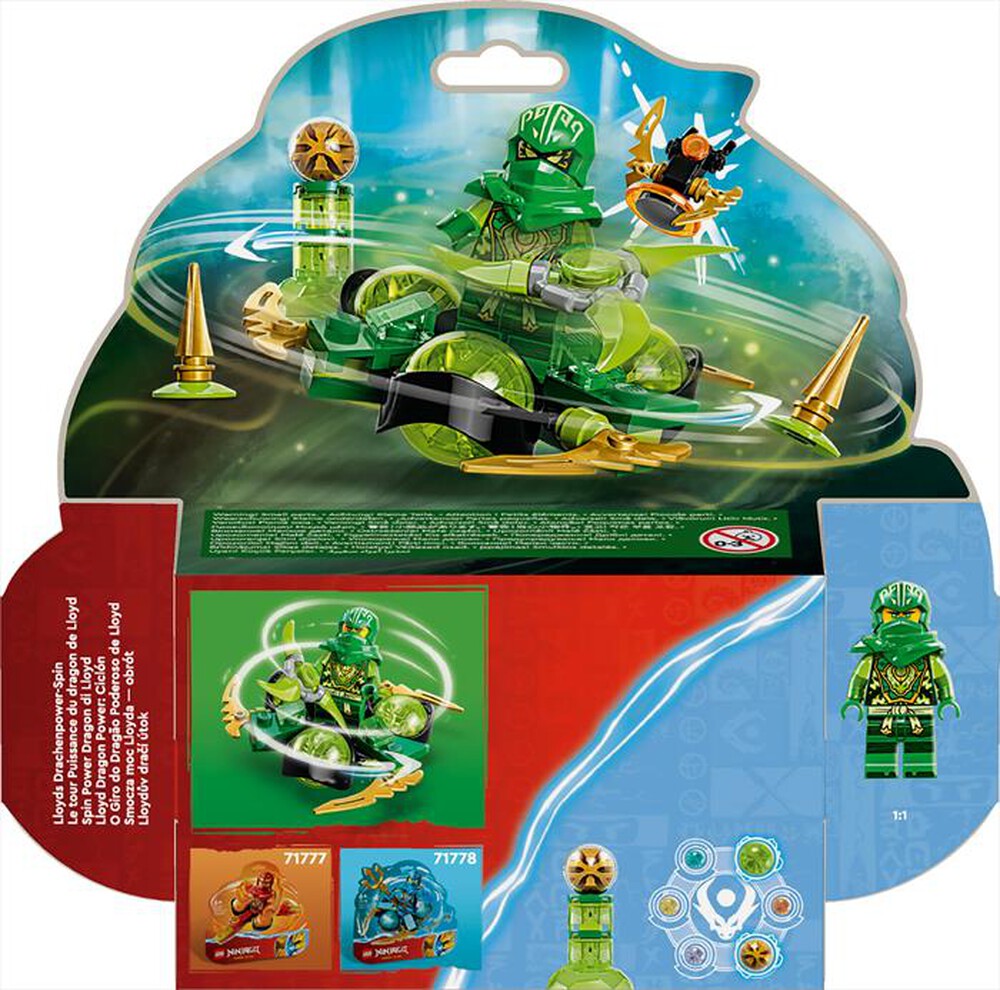 Immagine del prodotto LEGO - NINJAGO Spin Power Dragon di Lloyd - 71779