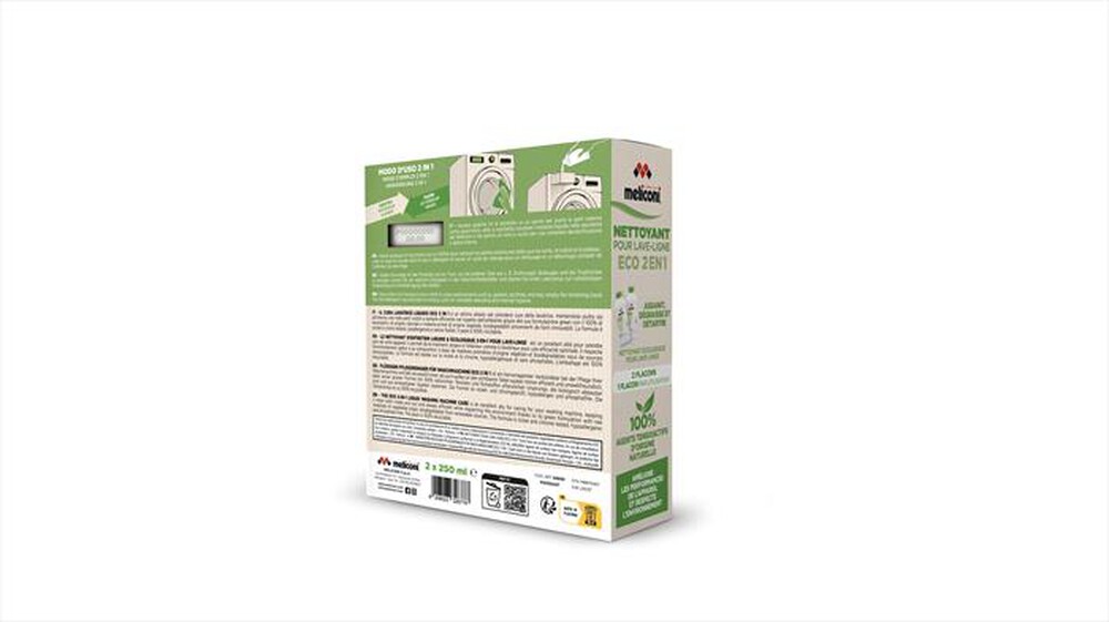 Immagine del prodotto MELICONI - CURA LAVATRICE LIQUIDO EC-Astuccio contenente 2 flaconi