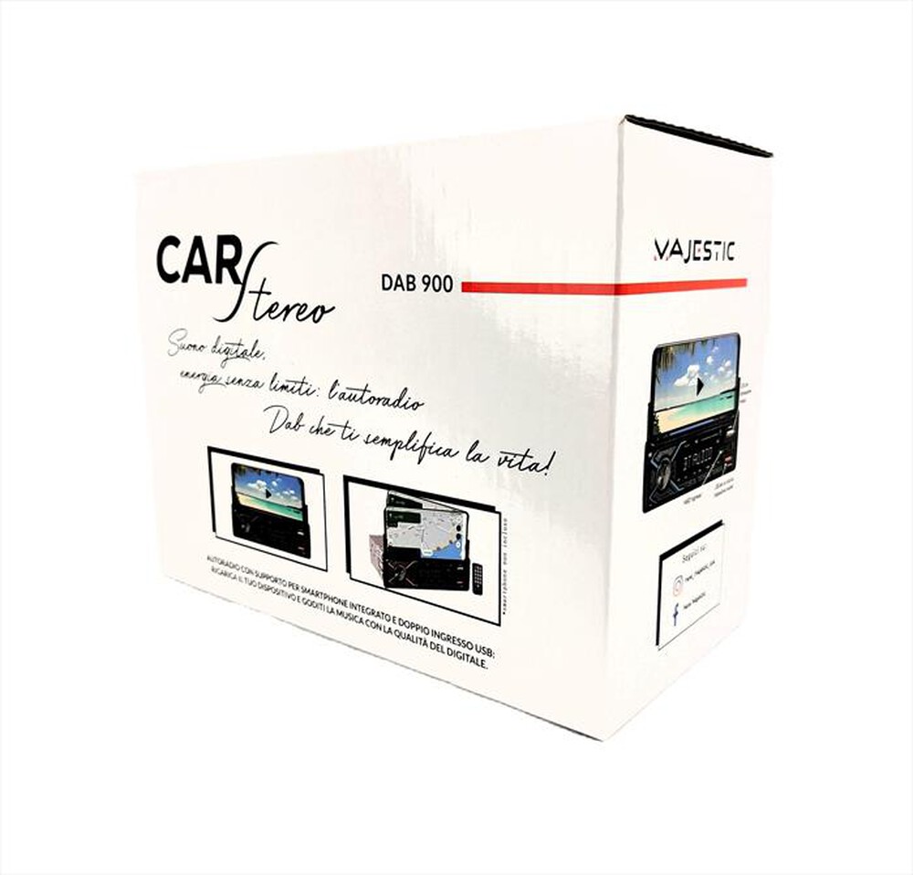 Immagine del prodotto MAJESTIC - AUTORADIO DAB+/RDS FM DAB 900-Nero