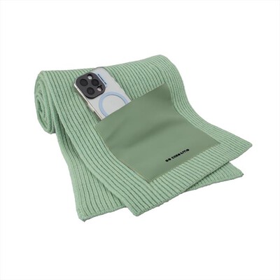 CASEME - Winter pocket scarf CMWINTER24PKSCARFGN-Verde
