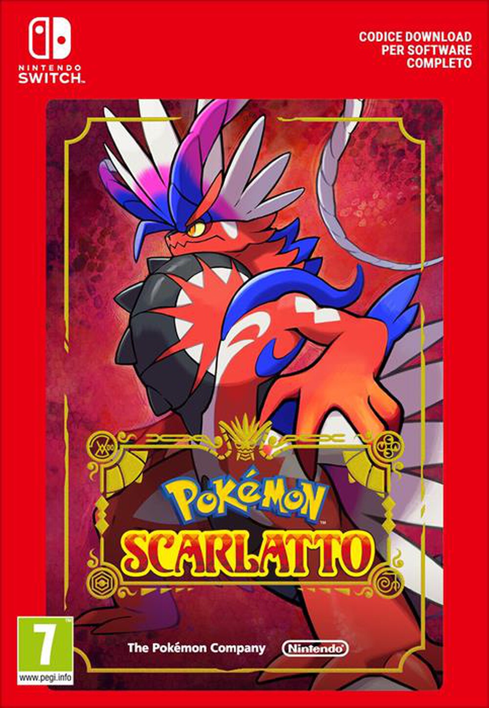 Immagine del prodotto NINTENDO - POK&Eacute;MON SCARLATTO - CODICE DOWNLOAD