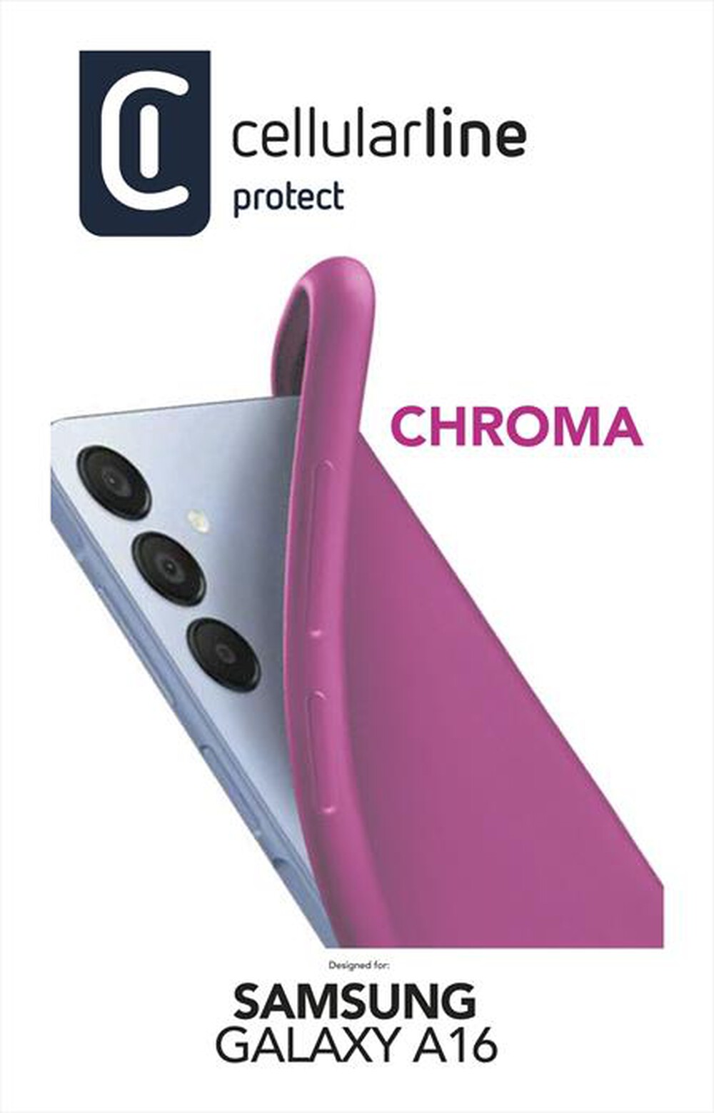 Immagine del prodotto CELLULARLINE - Cover case CHROMA per Galaxy A16-Pink