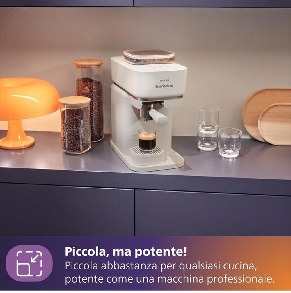Immagine del prodotto PHILIPS - Macchina da caff&egrave; Baristina BAR300/00-Bianco