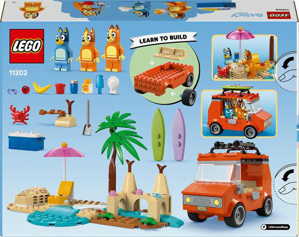 Immagine del prodotto LEGO - BLUEY Vacanza in spiaggia famiglia di BLUEY 11202